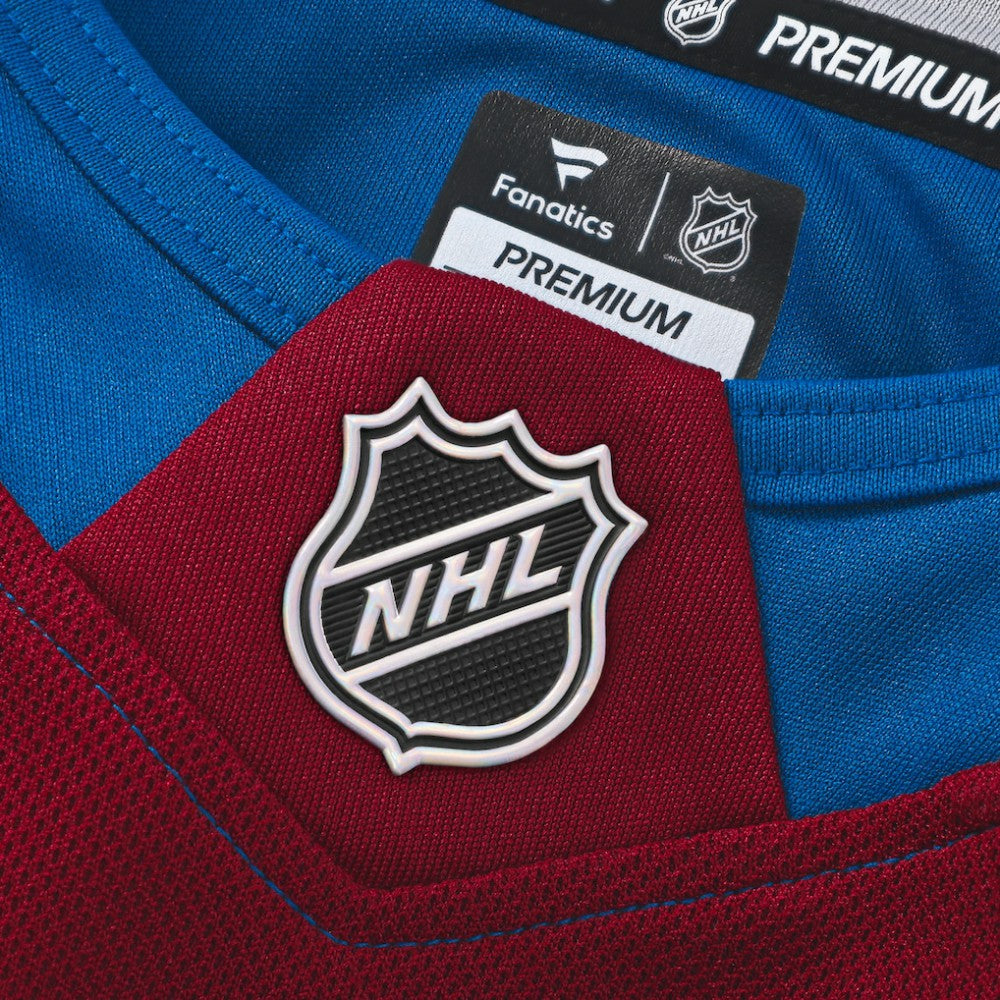 Nathan MacKinnon Colorado Avalanche Fanatics Home Premium Jersey Burgundy