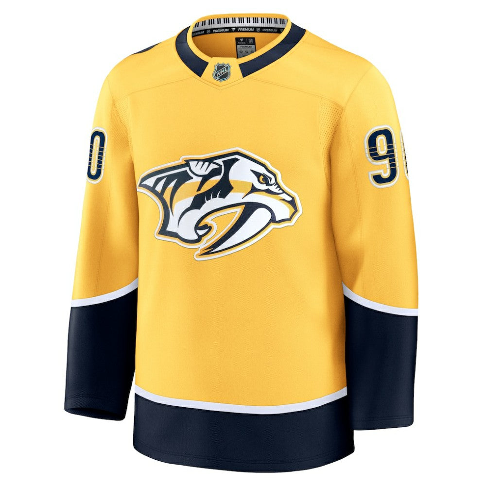 Ryan O'Reilly Nashville Predators Fanatics Home Premium Jersey Yellow