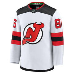 Jack Hughes New Jersey Devils Fanatics Away Premium Jersey White