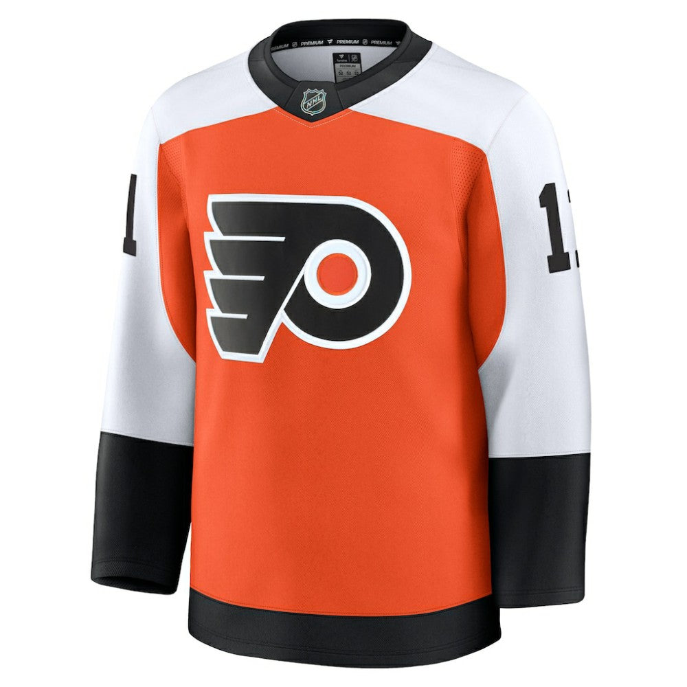 Travis Konecny Philadelphia Flyers Fanatics Home Premium Jersey Burnt Orange