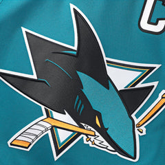 Logan Couture San Jose Sharks Fanatics Home Premium Jersey Teal