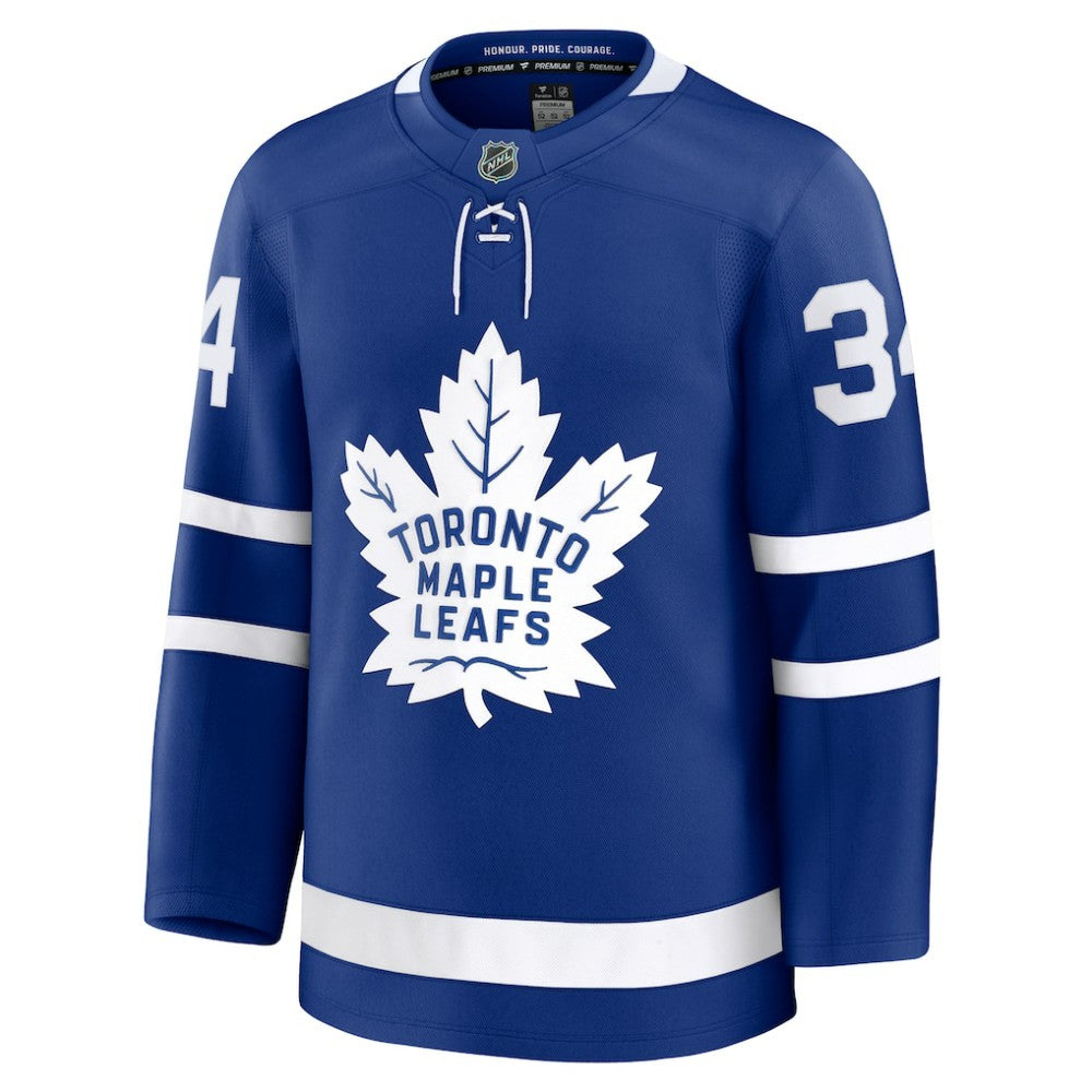Auston Matthews Toronto Maple Leafs Fanatics Home Premium Jersey Blue