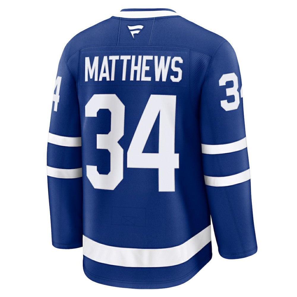 Auston Matthews Toronto Maple Leafs Fanatics Home Premium Jersey Blue