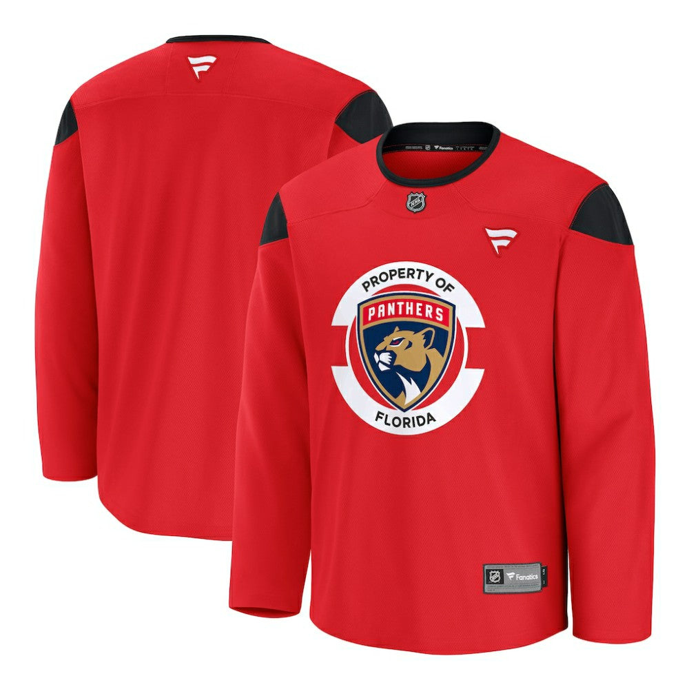 Florida Panthers Fanatics Practice Jersey Red