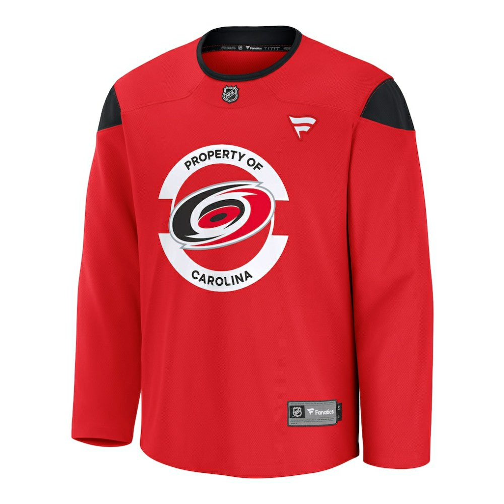 Carolina Hurricanes Fanatics Practice Jersey Red