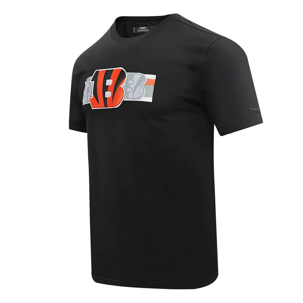 Cincinnati Bengals Pro Standard Retro Striper T-Shirt - Black for sale