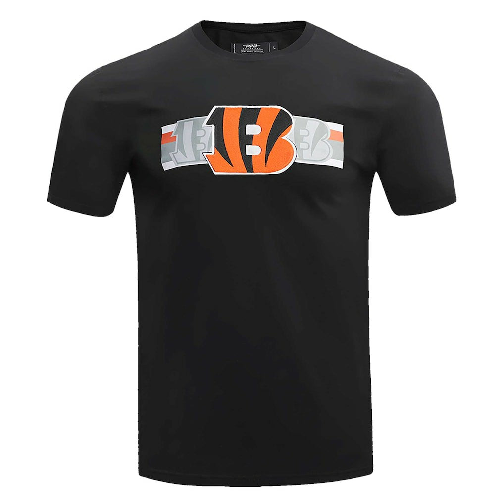 Cincinnati Bengals Pro Standard Retro Striper T-Shirt - Black for sale