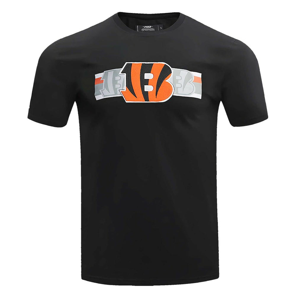 Cincinnati Bengals Pro Standard Retro Striper T-Shirt - Black for sale