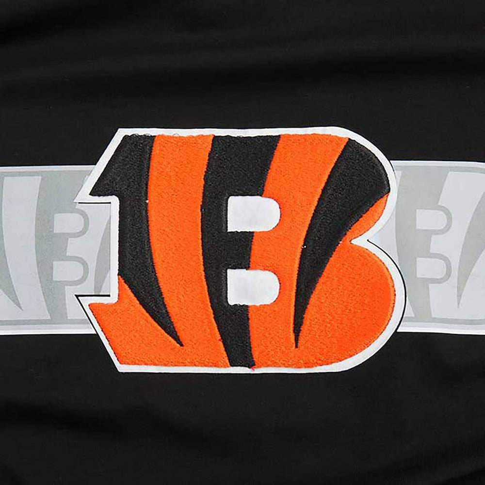 Cincinnati Bengals Pro Standard Retro Striper T-Shirt - Black for sale