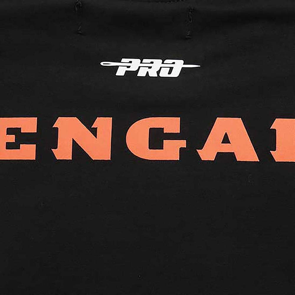 Cincinnati Bengals Pro Standard Retro Striper T-Shirt - Black for sale