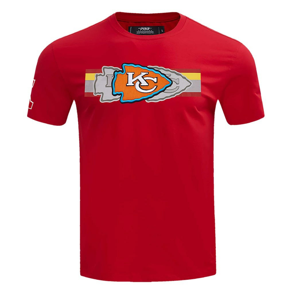 Kansas City Chiefs Pro Standard Retro Striper T-Shirt - Red online