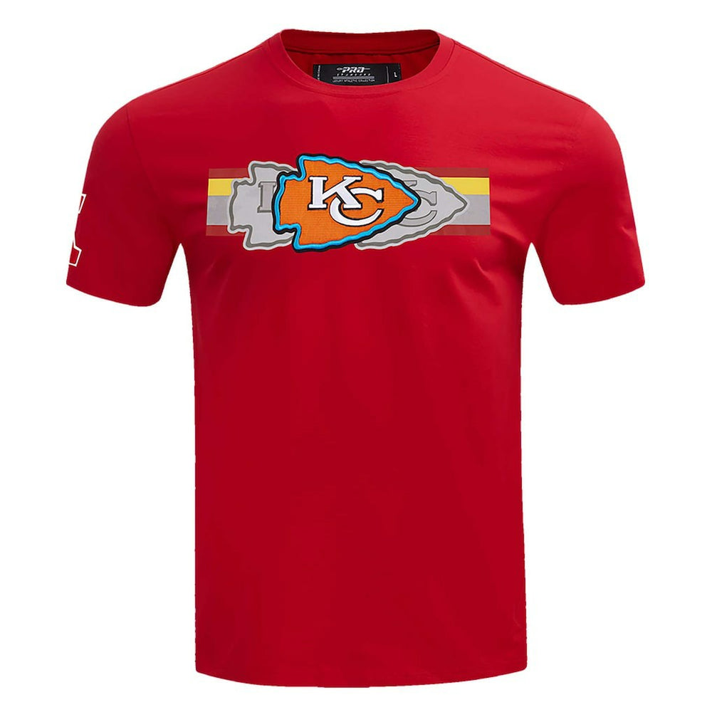 Kansas City Chiefs Pro Standard Retro Striper T-Shirt - Red online