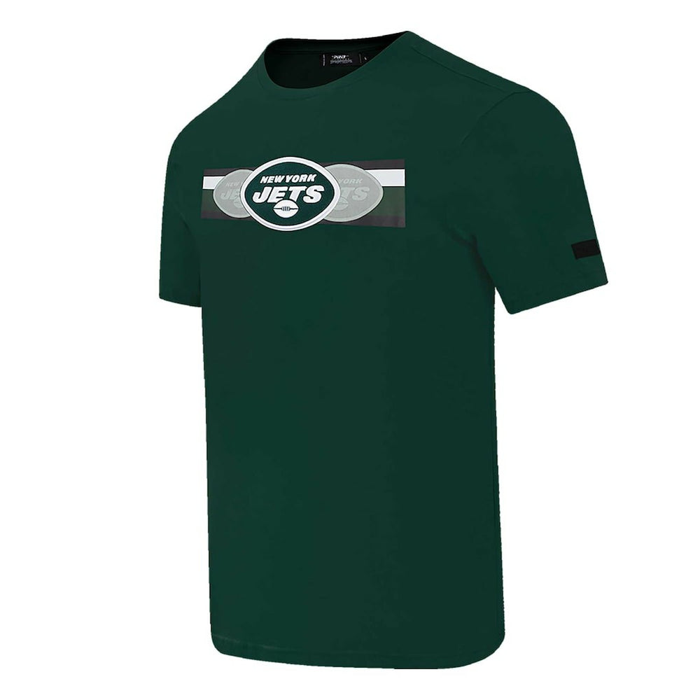 New York Jets Pro Standard Retro Striper T-Shirt - Green for sale