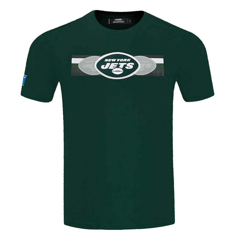 New York Jets Pro Standard Retro Striper T-Shirt - Green for sale