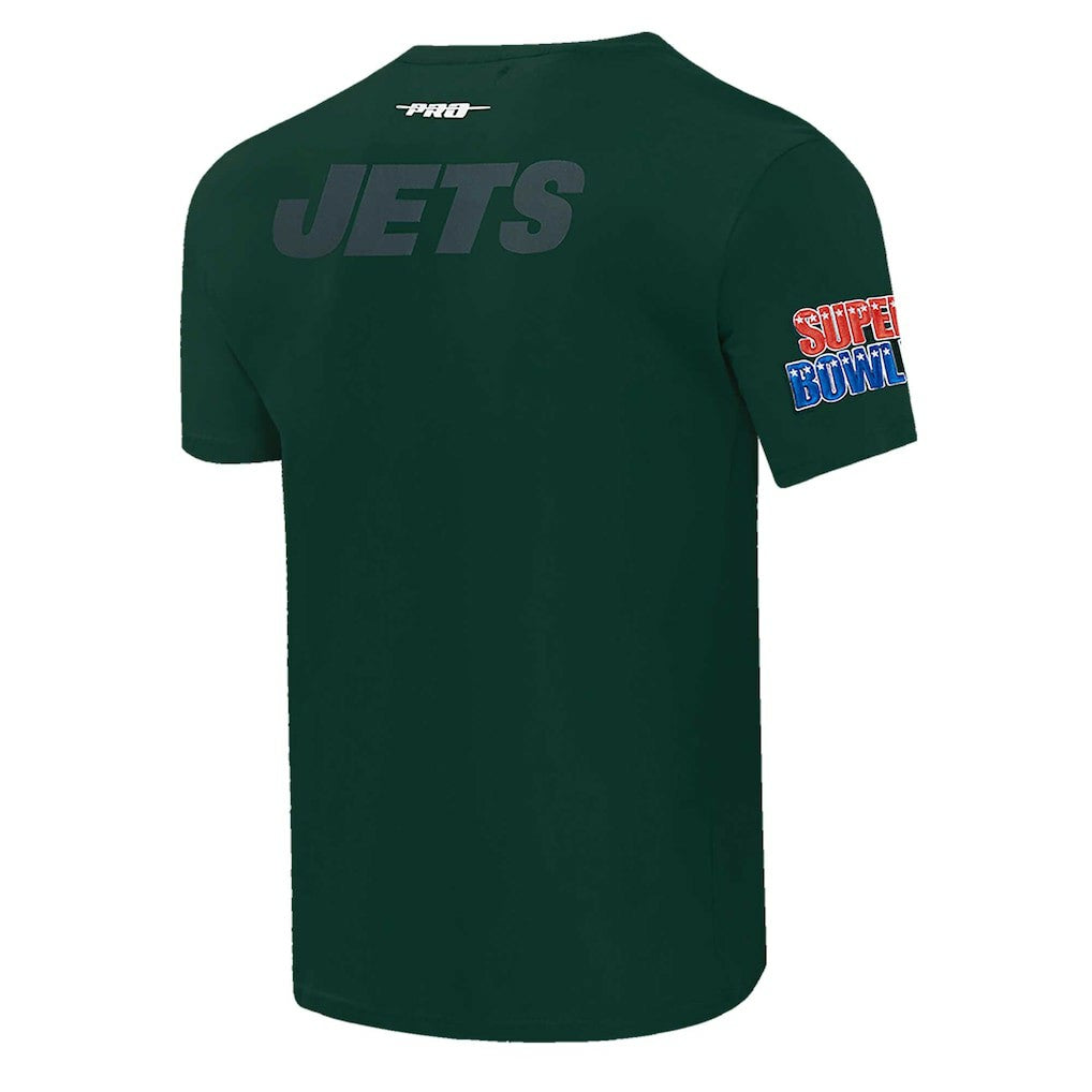 New York Jets Pro Standard Retro Striper T-Shirt - Green for sale