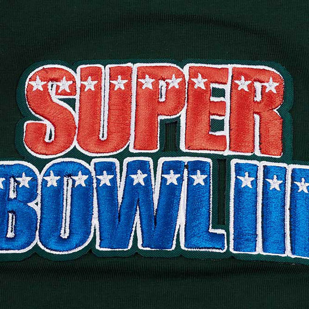 New York Jets Pro Standard Retro Striper T-Shirt - Green for sale