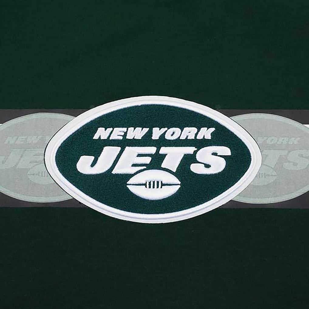 New York Jets Pro Standard Retro Striper T-Shirt - Green for sale