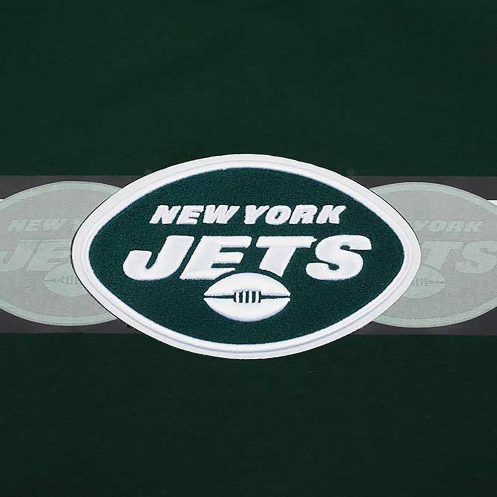 New York Jets Pro Standard Retro Striper T-Shirt - Green for sale