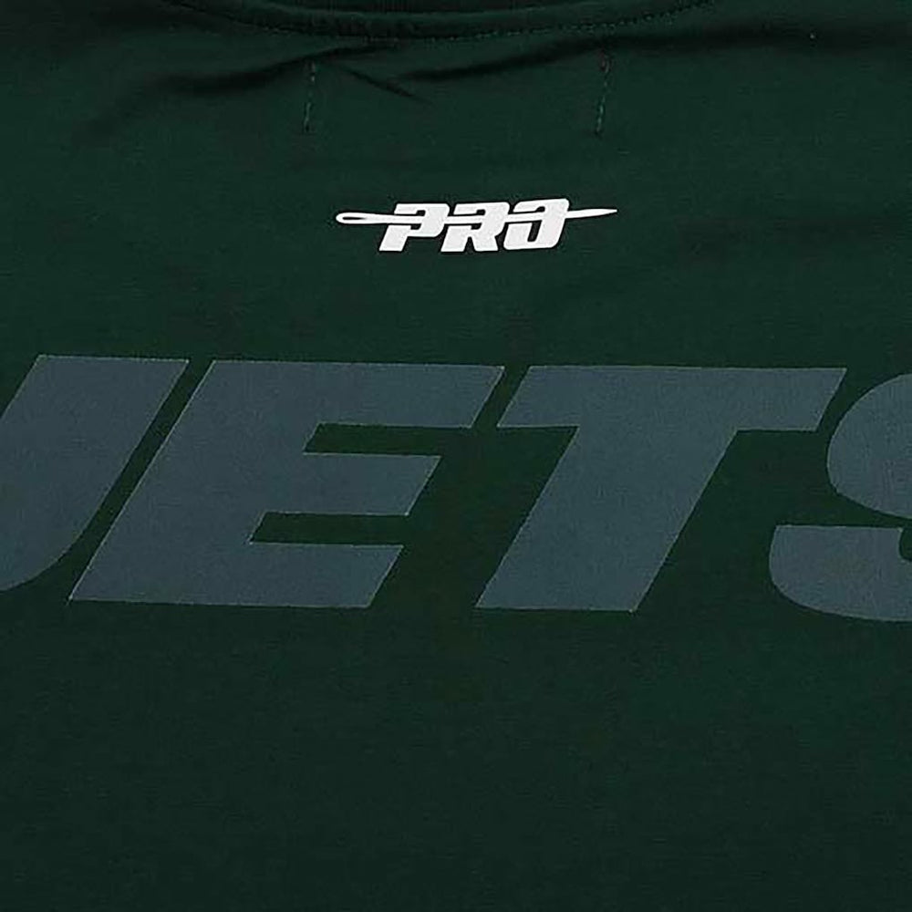 New York Jets Pro Standard Retro Striper T-Shirt - Green for sale