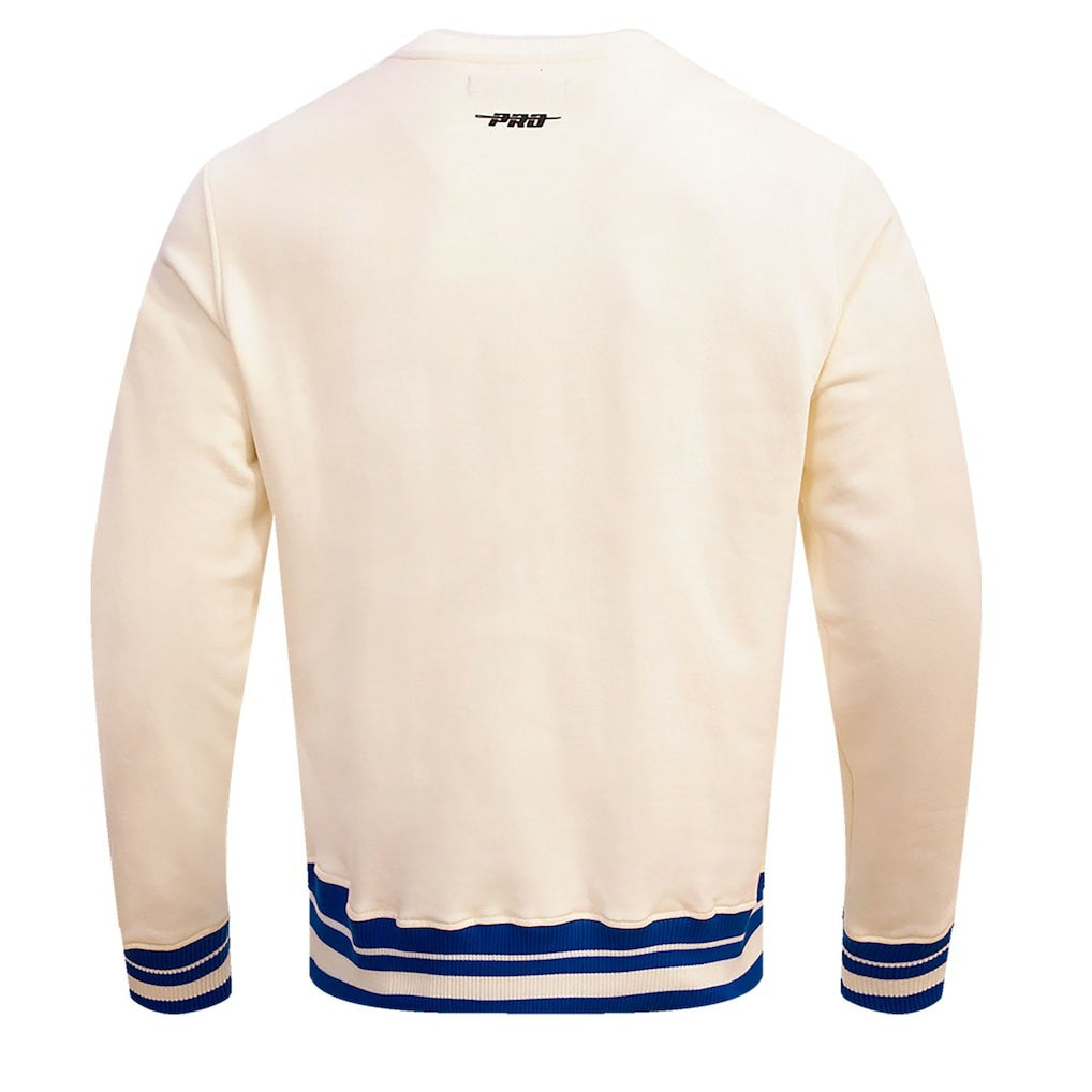 Seattle Seahawks Pro Standard Retro Classics Fleece Pullover Sweatshirt - Cream outlet