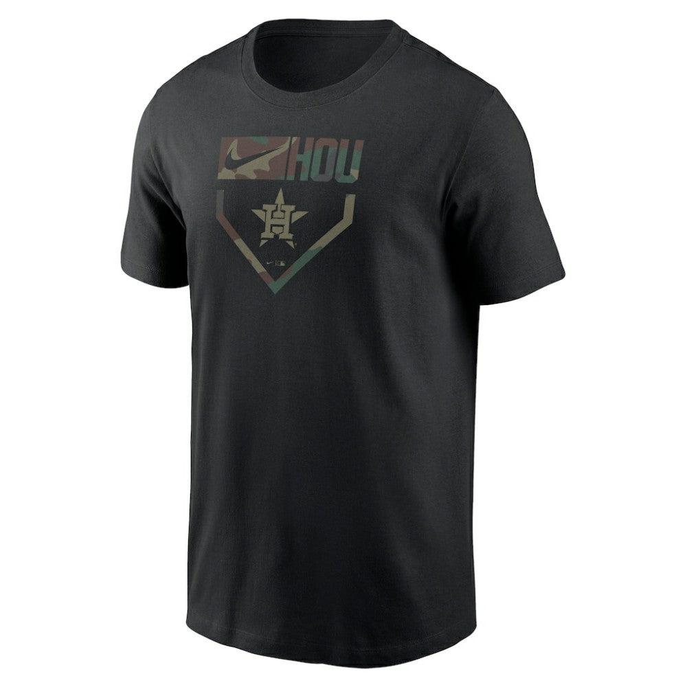 Houston Astros Camo T-Shirt - Black | Nike
