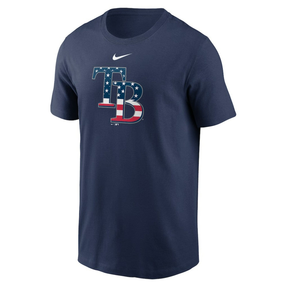 Tampa Bay Rays Americana T-Shirt - Navy | Nike