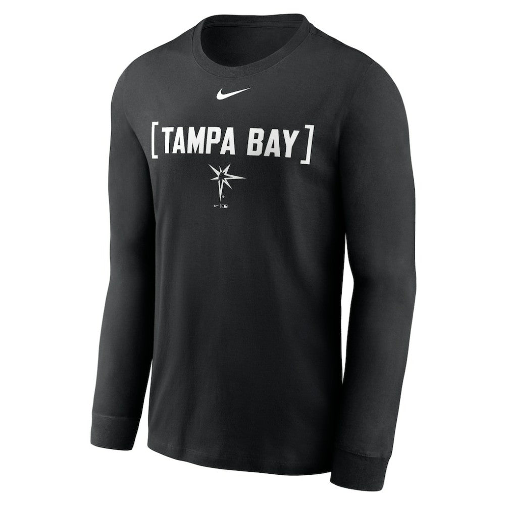 Tampa Bay Rays Local Nickname Long Sleeve T-Shirt - Black | Nike