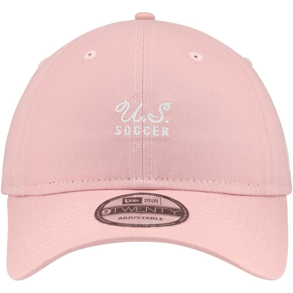 USMNT New Era Women's Throwback 9TWENTY Adjustable Hat - Pink | New Era online