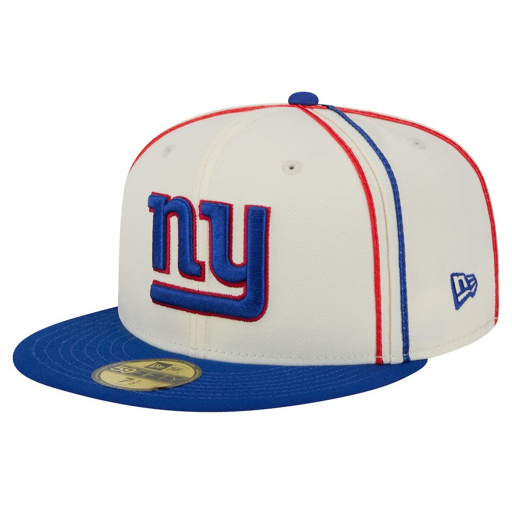 New York Giants New Era Soutache 59FIFTY Fitted Hat - Cream outlet