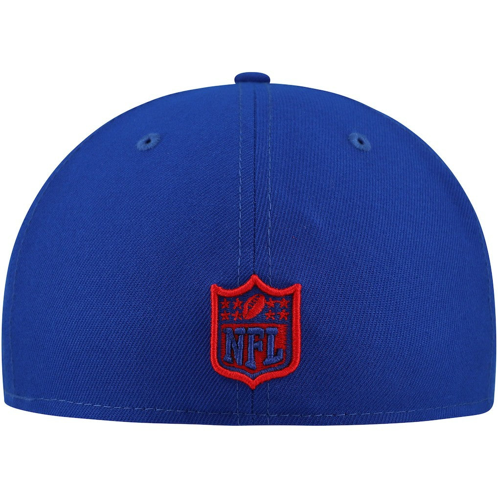 New York Giants New Era Checkered Undervisor 59FIFTY Fitted Hat - Royal for sale