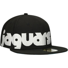 Jacksonville Jaguars New Era Checkered Undervisor 59FIFTY Fitted Hat - Black for sale