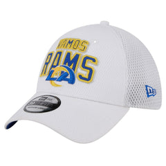 Los Angeles Rams New Era Breakers 39THIRTY Flex Hat - White outlet