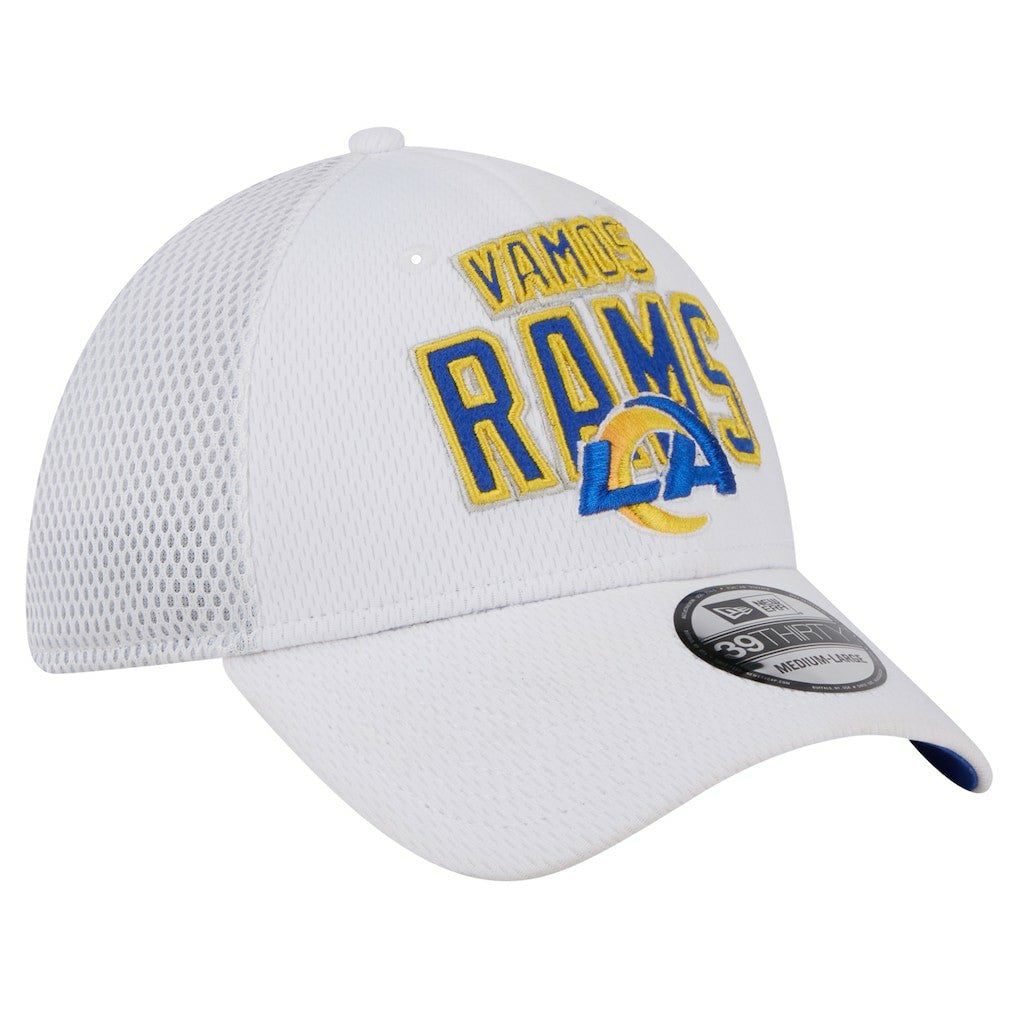 Los Angeles Rams New Era Breakers 39THIRTY Flex Hat - White outlet