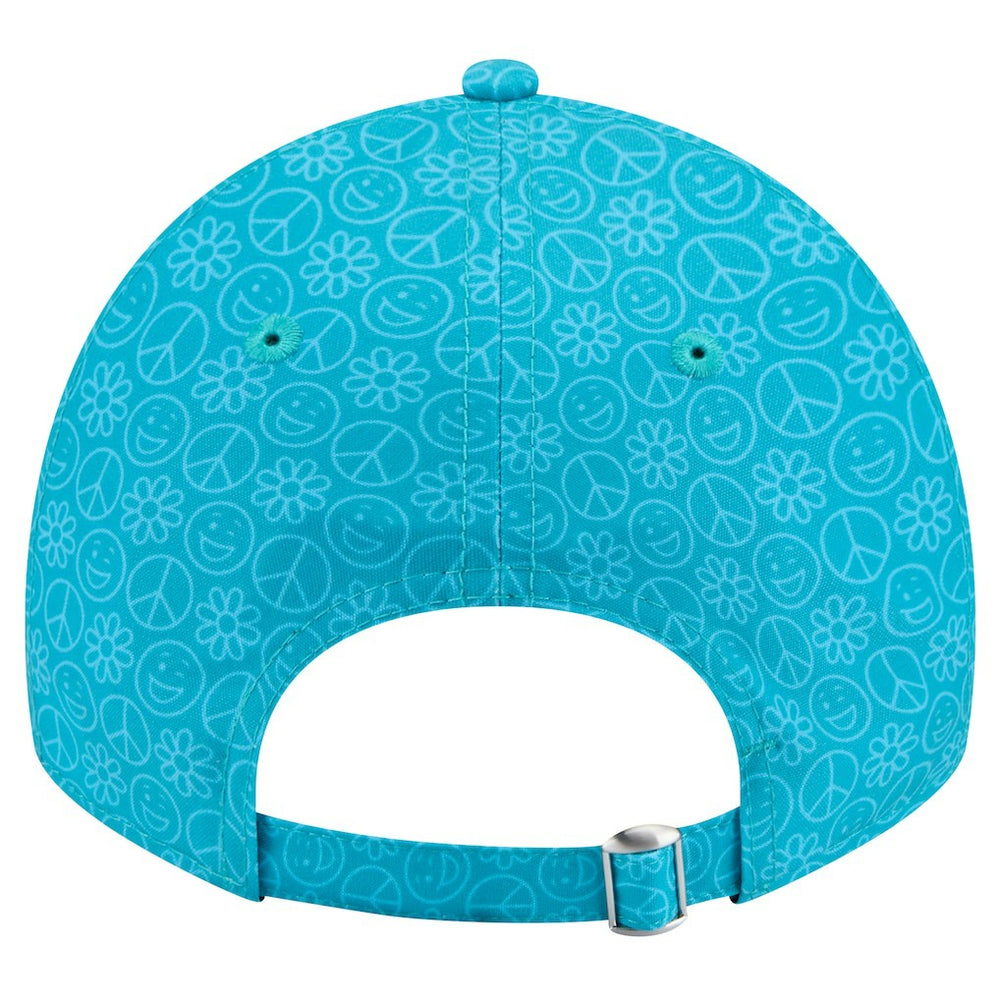 Miami Dolphins New Era Women's Smiley 9TWENTY Adjustable Hat - Aqua on sale