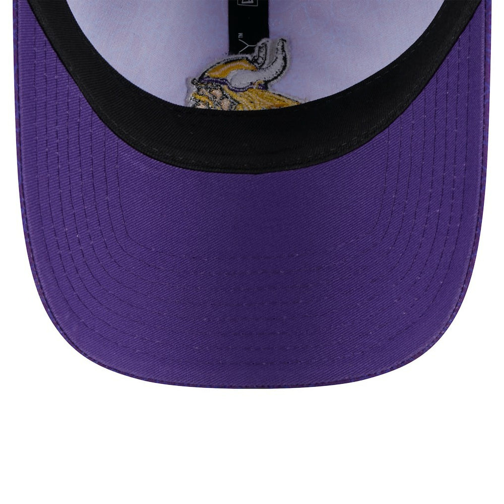 Minnesota Vikings New Era Women's Smiley 9TWENTY Adjustable Hat - Purple on sale