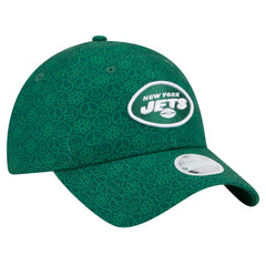 New York Jets New Era Women's Smiley 9TWENTY Adjustable Hat - Green on sale
