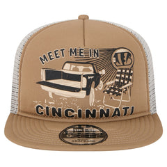Cincinnati Bengals New Era Meet Me 9FIFTY Snapback Hat - Tan online