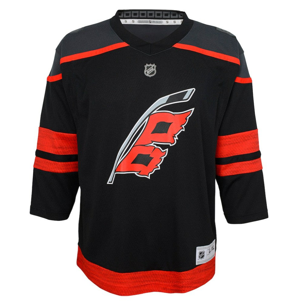 Carolina Hurricanes Youth Home Premier Jersey Black