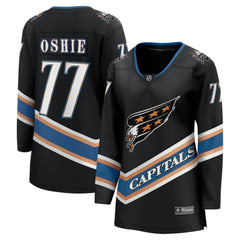 TJ Oshie Washington Capitals Fanatics Women's 50th Anniversary Breakaway Jersey Black