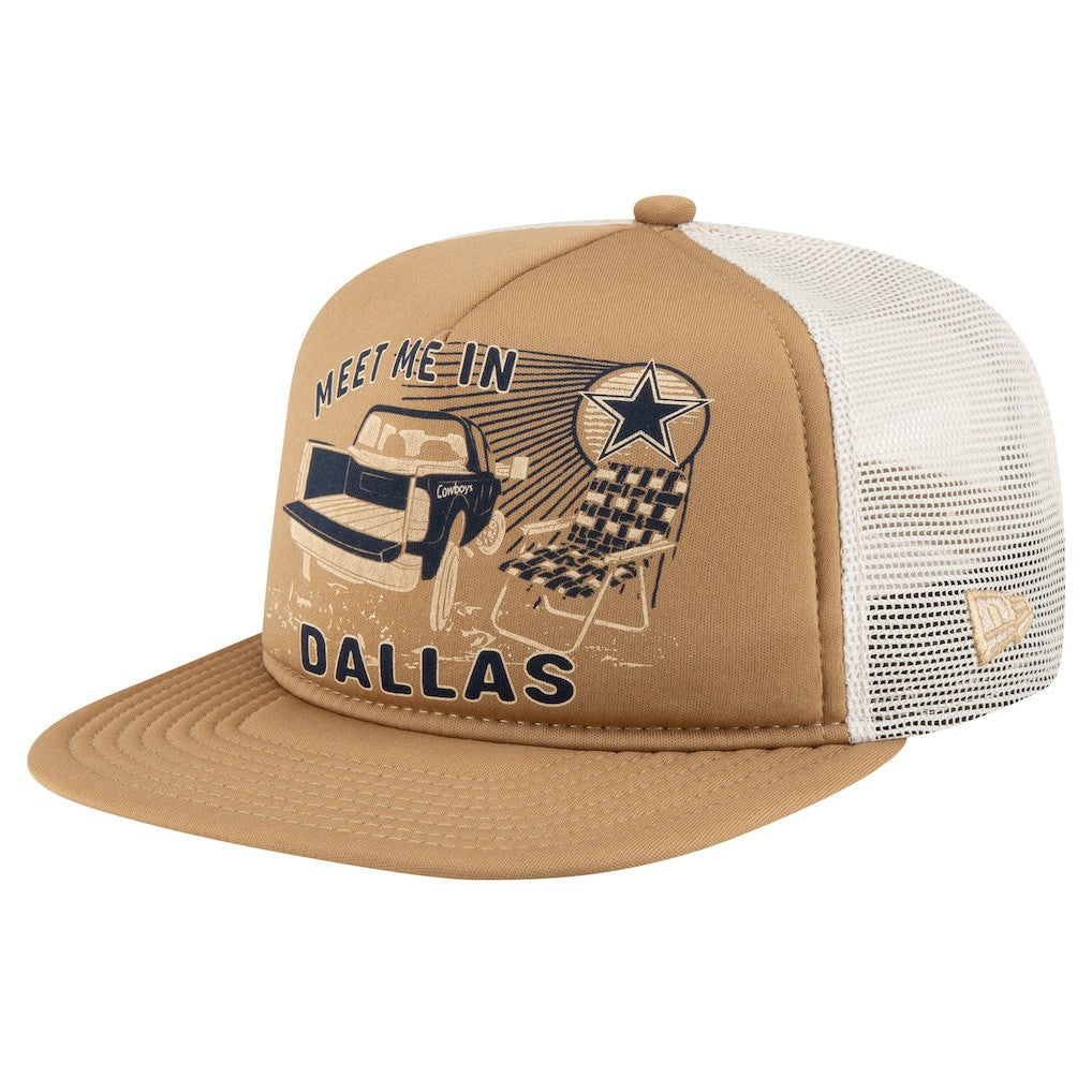 Dallas Cowboys New Era Meet Me 9FIFTY Snapback Hat - Stone sale