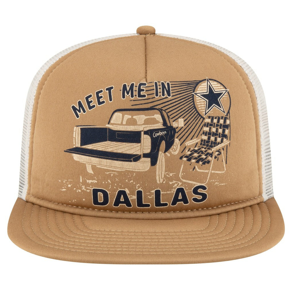Dallas Cowboys New Era Meet Me 9FIFTY Snapback Hat - Stone sale