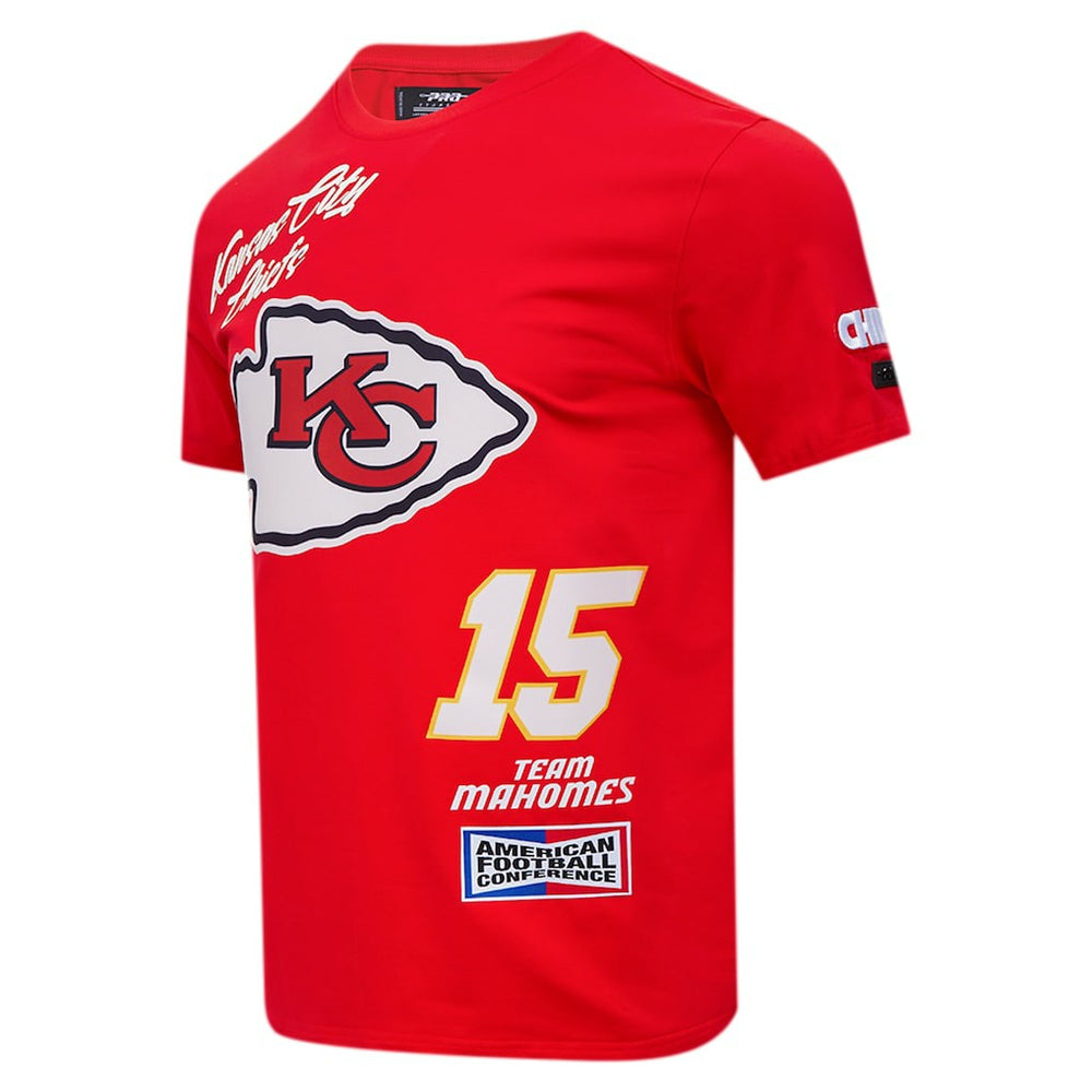 Patrick Mahomes Kansas City Chiefs Pro Standard Fast Lane Name & Number Player T-Shirt - Red discount