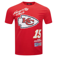 Patrick Mahomes Kansas City Chiefs Pro Standard Fast Lane Name & Number Player T-Shirt - Red discount