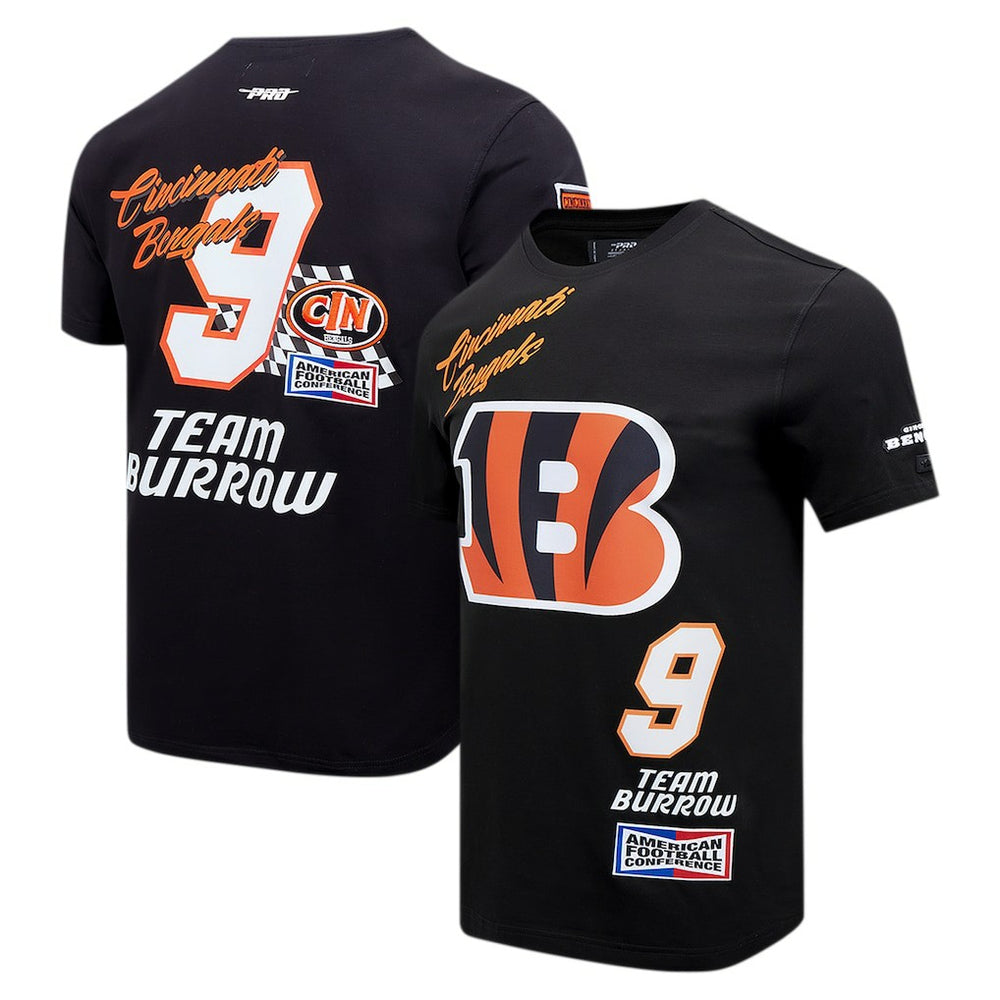 Joe Burrow Cincinnati Bengals Pro Standard Fast Lane Name & Number Player T-Shirt - Black sale