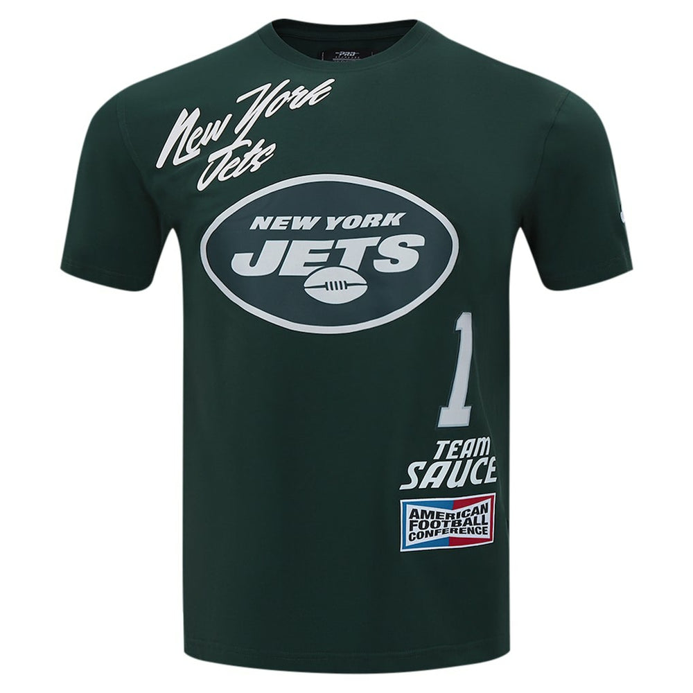 Ahmad Sauce Gardner New York Jets Pro Standard Fast Lane Name & Number Player T-Shirt - Green on sale