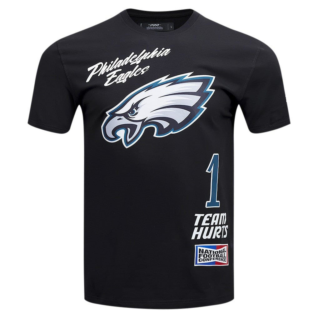 Jalen Hurts Philadelphia Eagles Pro Standard Fast Lane Name & Number Player T-Shirt - Black online