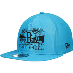 Boston Red Sox Neon Golfer Snapback Hat - Blue | New Era