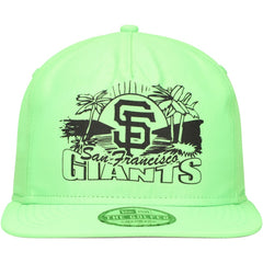 San Francisco Giants Neon Golfer Snapback Hat - Green | New Era