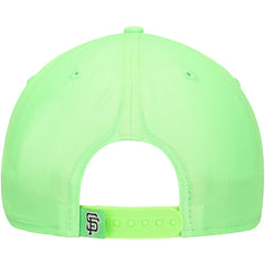 San Francisco Giants Neon Golfer Snapback Hat - Green | New Era