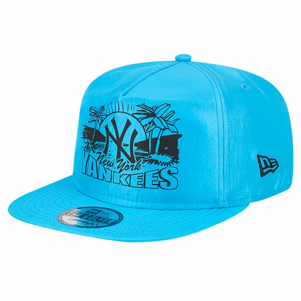 New York Yankees Neon Golfer Snapback Hat - Blue | New Era